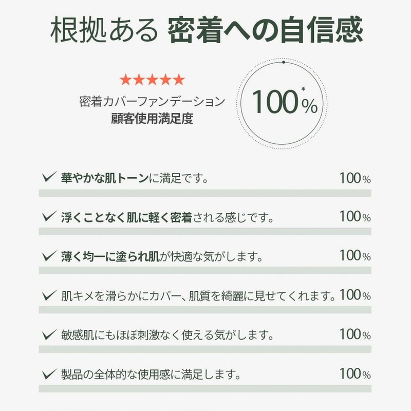 GIVERNY (Giverny) Adhesion Cover Foundation Planning Set (21 Light Beige,