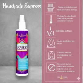 Termo Protector Nekane Planchado Express Alaciador De Cabello