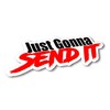 Just Gonna Send It Sticker - Funny car Window Sticker-UV