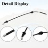 Throttle Cable Compatible with Chevelle/El Camino 1968-1972,Camaro 1970-1973,Monte Carlo 1970-1972,Carburetor