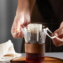 generic 100 Bolsa Portátil Para Filtros De Café Filtro Café Espresso