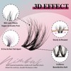 Mayhug Natural Lash Extension 144Pcs Lash Clusters Wispy Eyelash Extensions