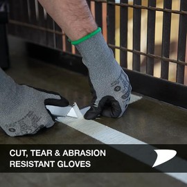 Benchmark 745 High Performance Cut Resistant Gloves, Comfort Fit, Extra Grip, Durable Foam Nitrile, Smart Touch, Machine Washable, Lightweight Work Gloves