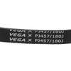 sourcing map 180J6 Rubber Poly V Belt, 6 Ribs PJ