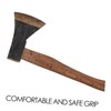 WOONEKY Camp Axe Handle Replacement 37cm Wooden Hatchet Handle Durable