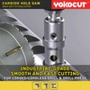 5/8 Inch Carbide Hole Saw, 2pcs Hole Cutter Carbide Tipped