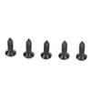 100PCS Guitar Pickguard Screws Metal Guard Plate Mounting Screw Electric