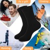 Josnown 5 Pairs Wool Socks Mens, Thick Warm Winter Thermal