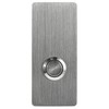 MSH Modern Stainless Hardware Model R2 Doorbells, R-Series Stainless Steel