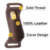 Leather Belt Knife Sheath, Knife Holster for Pocket Knives, EDC