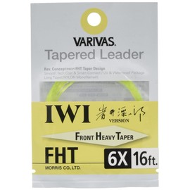 VARIVAS TL-55 Harris Tapered Leader Yai Version FHT 16ft 6X