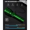 Super Bright Flashlight 5000.000 High Lumens, LED Rechargeable Flashlights Powered