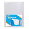 6 Pack 9 X 7 “Clear Exercise Book Covers Strong