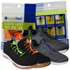KeepTied Elastic No Tie Shoelaces - Reflective - Orange