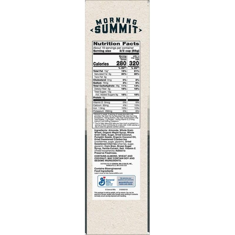 Morning Summit Lightly Sweetened Maple Berry Blend Cereal