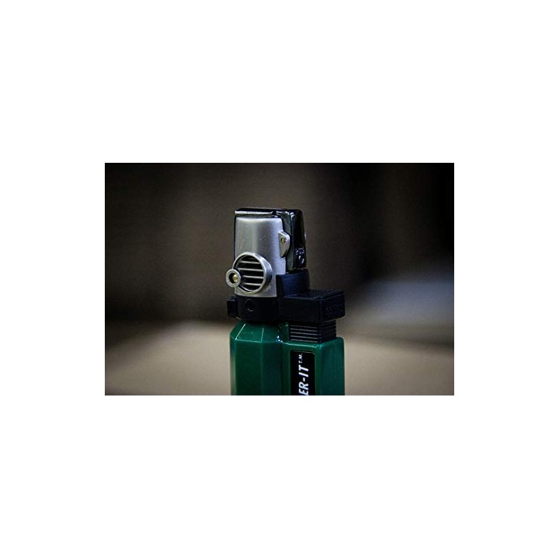 Solder-It Child Resistant Turbo-Lite Micro Jet Torch for Camping, Survival