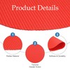 4 Pcs Rubber Jar Gripper Pads, 4 Colors Bottle Lid