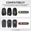 ZVRSUA Car Key Case with Diamond Bling Keyring Compatible with,