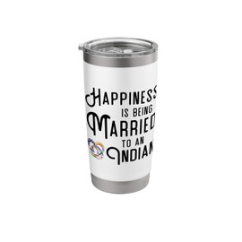 India Flag Wedding Anniversary Engagement Indian Stainless Steel Insulated Tumbler