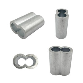 simPLEISURE Wire Rope Sleeves 8 Shapes M8.0 Set of 10 ya010024i01n0