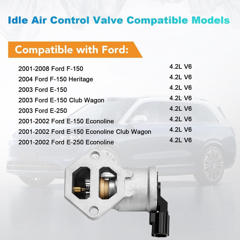NPAUTO Idle Air Control Valve Compatible with Ford F-150 E-150