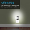 GE CoverLite LED Night Light, Plug-In, Dusk to Dawn Sensor,