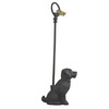 Lulu Decor, Fleur De Lis Door Stop with Handle (Antique