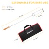 Begatter Heavy Duty Hot Dog Roasting Sticks for Campfire, Extendable