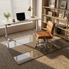 40" x 60" Glass Chair Mat for Carpet, 0.2" Thick