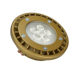 Unique Lighting Systems Flex Gold Series PAR36 5W 32 Degree 320 Lumen 3000K White LED Bulb (LED-5W-CPFL30K)