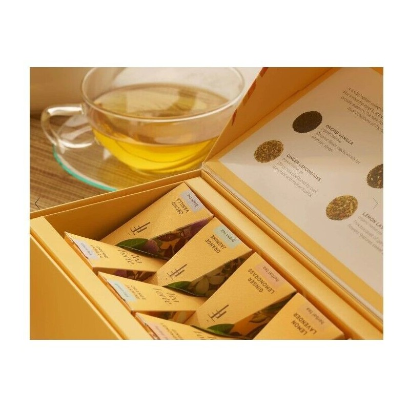 TEA FORTE, "Paradis" Tea Tasting Assortment Presentation Box of 20