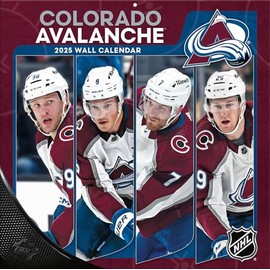 TURNER SPORTS Colorado Avalanche 2025 12x12 Team Wall Calendar (25998011937)