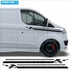 Stickers for Transit Custom Stripes Van Side Stripes Graphics Decals