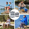 Pack of 2 Tackle Box, Double Compartment, Waterproof and Durable,