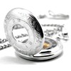 Infinite U Dual Time Display Hollow Skeleton Steel Hand Wind