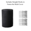 16 x 600mm Mesh Gutter Guard 6M Plastic Roof Gutter