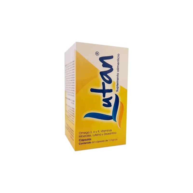 Lutan Suplemento Alimenticio Con 60 Capsulas