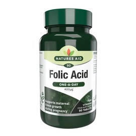 Natures Aid Folic Acid 90 Tablets