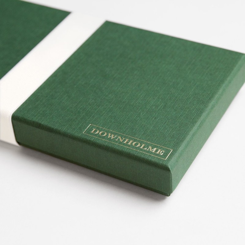 Downholme Touchscreen Leather Cashmere Lined Gloves for Men (Black, M)