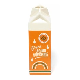 ban.do Vintage Inspired Orange Juice Vase, The Original Rise and Shine Decora...