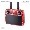 WRAPGRADE Skin Compatible with DJI RC 2 (Super Red Dot
