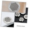 jojofuny 100pcs Round Ventilation Covers Air Vent Metal Furniture Vent