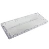 Spares2go Plastic Drawer Cover Flap Front Handle for Hotpoint Fridge