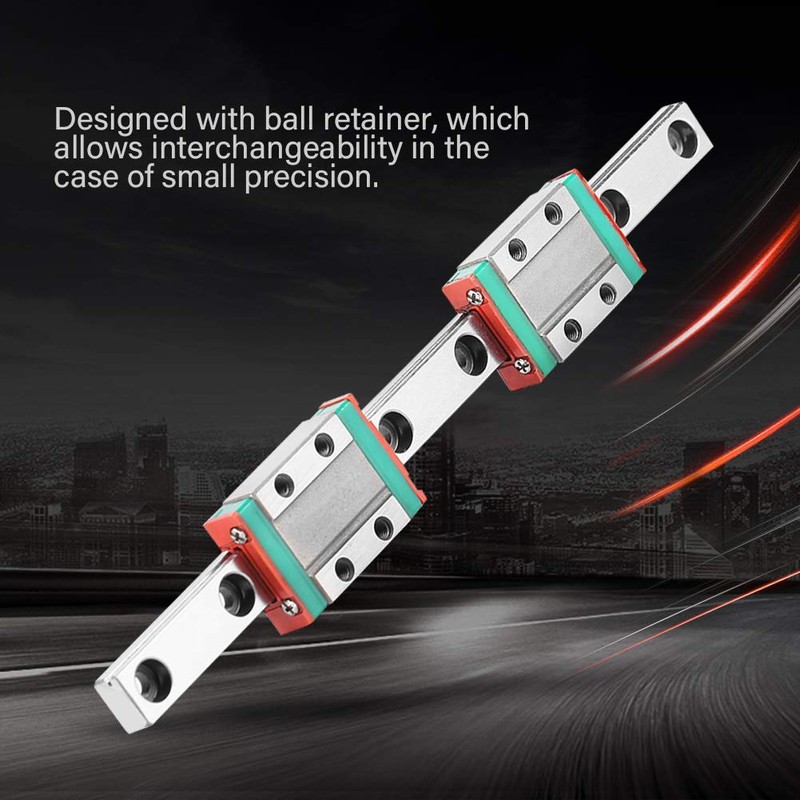 150 mm linear guide rail with one guide MGN9B 150