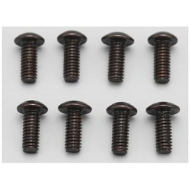 Yokomo ZC-BH256A M2.5 x 6 mm BH Socket Screws, 8 Pieces