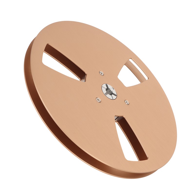 1/4 7 Inch Empty Tape Reel Aluminum Alloy 3 Hole