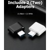 Big-E USB-C Female to USB 3.0 Male OTG (2Pack) Compatible