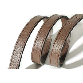 GOXTECH Vachetta Leather Adjustable Crossbody Strap for ， women's crossbody handbags（Brownish Grey）