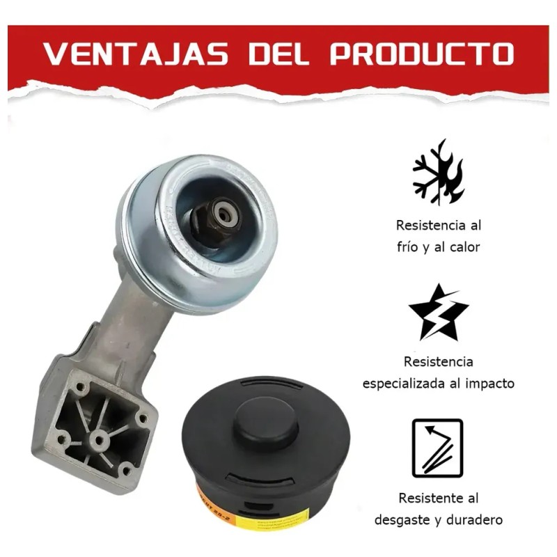 WELAGO 2 kit Cabezal Caja Engranaje Desbrozadora Para Stihl Fs120,fs250,y