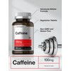 Horbäach Caffeine Pills 100mg | 250 Tablets | Vegetarian Formula
